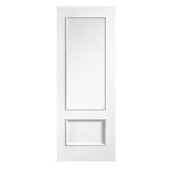 White Murcia Glazed Internal Door